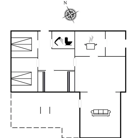 Neela - 300m From The Sea By Interhome Casa vacanze Bøtø By
